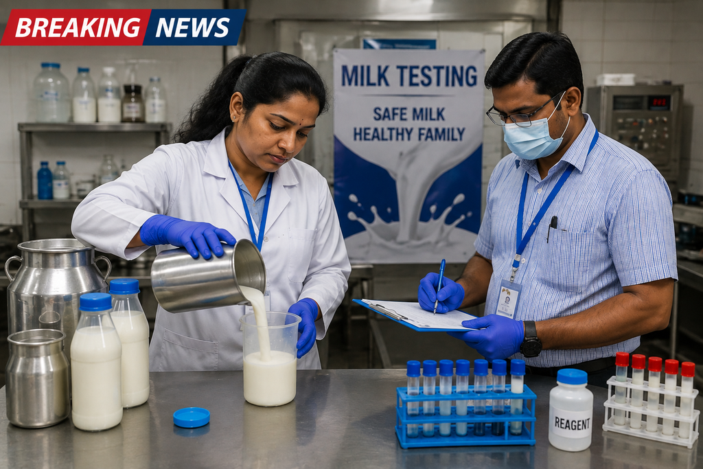 Milk Testing Drive Begins in Ernakulam chatgpt image aug 21, 2026, 11 32 35 am