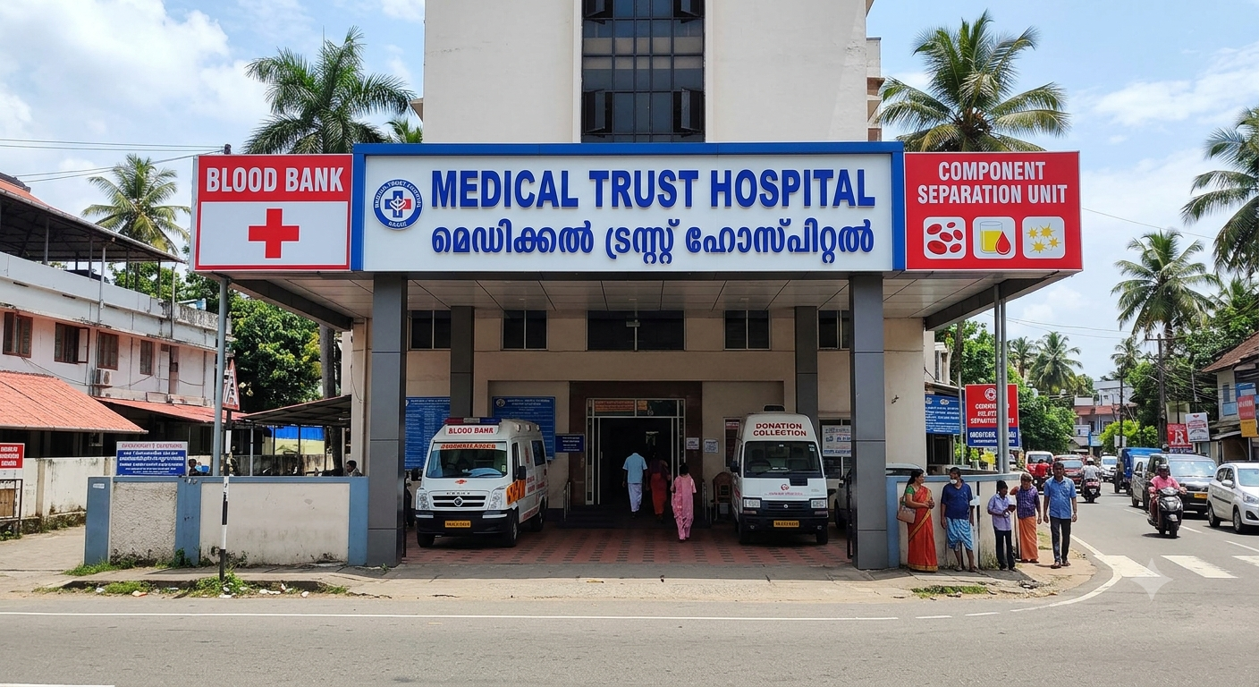 Blood Bank-Component Separation Unit, Medical Trust Hospital