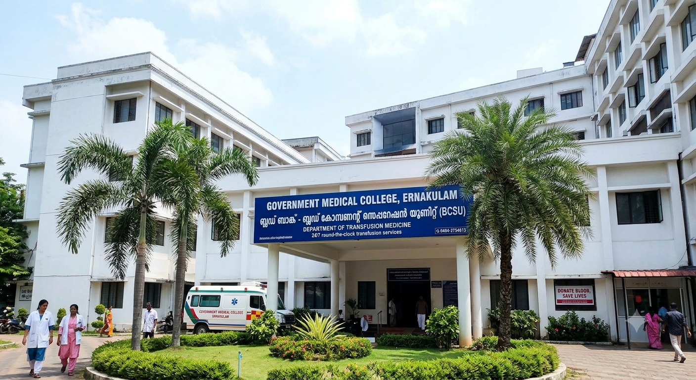 Blood Bank – BCSU, Government Medical College, Ernakulam